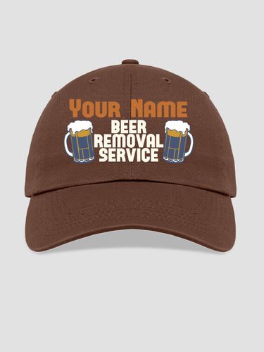 Beer Removal : Embroidered Baseball Hats