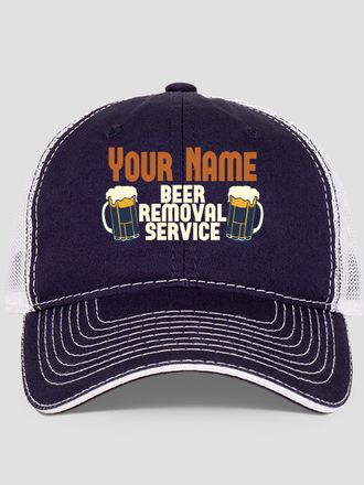 Beer Removal : Embroidered Trucker Hats