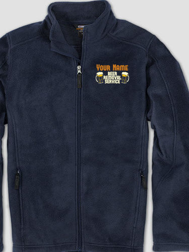 Beer Removal : Embroidered Fleece Jackets