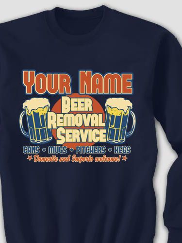 Beer Removal : Printed Sweatshirts