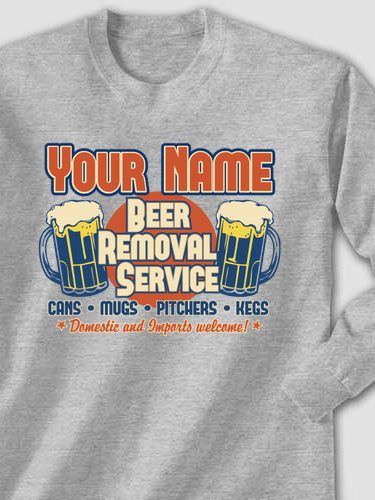 Beer Removal : Printed Long Sleeves