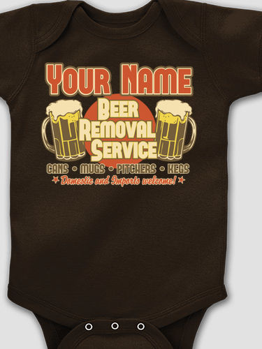 Beer Removal : Printed Baby Bodysuits