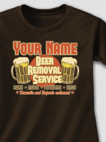 Beer Removal : Printed T-Shirts