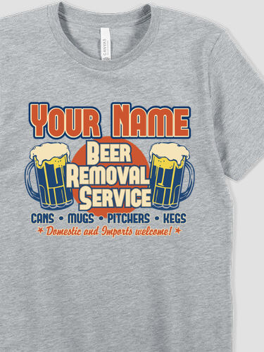Beer Removal : Premium Printed T-Shirts