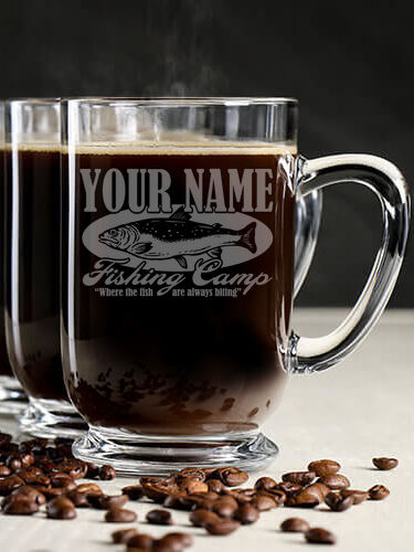Fishing Camp : Coffee Mugs - Engraved