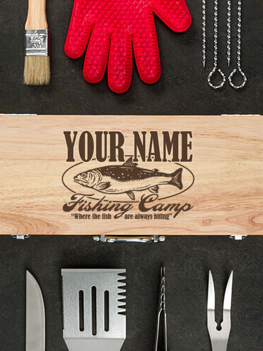 Fishing Camp : 10 Piece BBQ Set