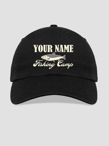 Fishing Camp : Embroidered Baseball Hats