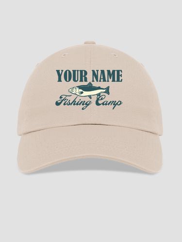 Fishing Camp : Embroidered Baseball Hats