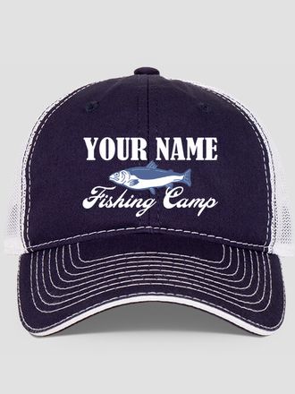 Fishing Camp : Embroidered Trucker Hats