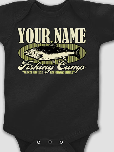 Fishing Camp : Printed Baby Bodysuits