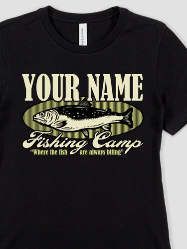 Fishing Camp : Premium Printed T-Shirts
