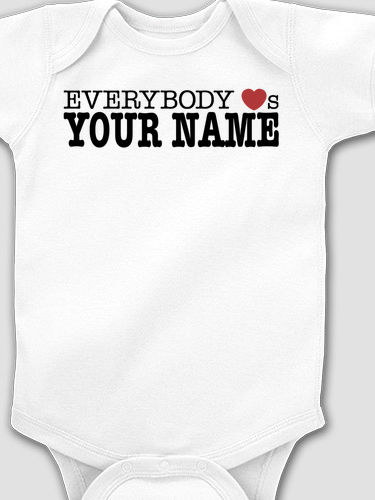 Everybody Loves : Printed Baby Bodysuits