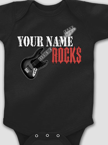 Rocks Bass : Printed Baby Bodysuits