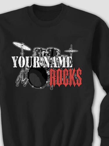 Rocks Drums : Printed Sweatshirts