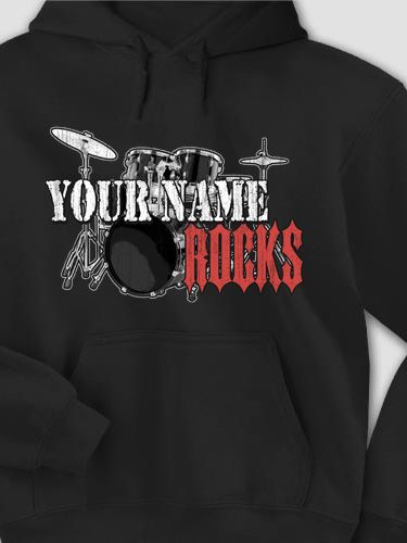 Rocks Drums : Printed Hoodies