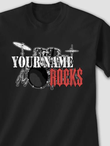 Rocks Drums : Printed T-Shirts