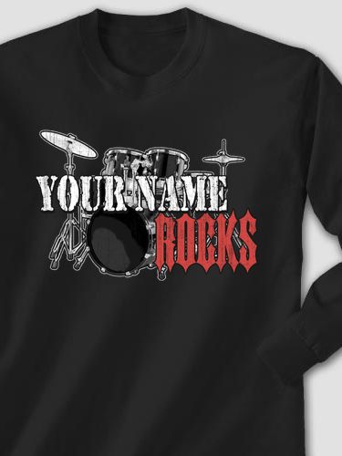Rocks Drums : Printed Long Sleeves
