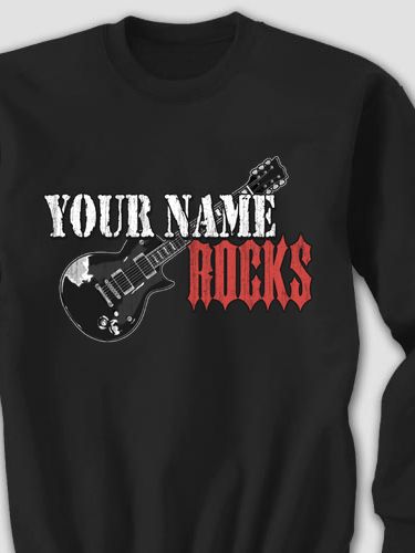 Rocks Guitar : Printed Sweatshirts