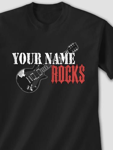 Rocks Guitar : Printed T-Shirts