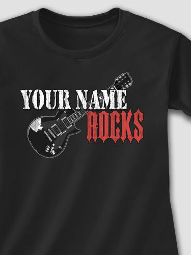 Rocks Guitar : Printed T-Shirts