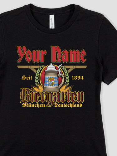 Biergarten : Premium Ladies T-Shirts