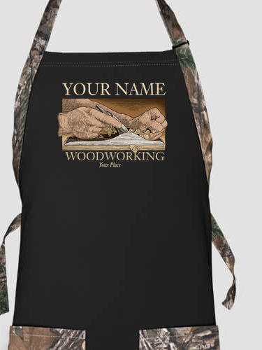 Woodworking : Printed 2-Tone Aprons