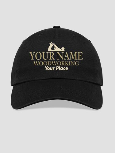 Woodworking : Embroidered Baseball Hats