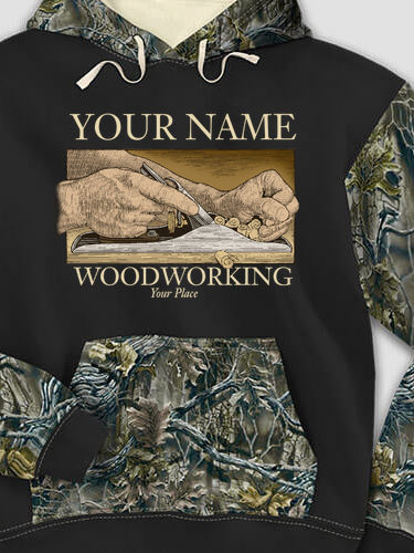 Woodworking : Printed 2-Tone Camo Hoodies