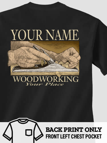 Woodworking : Printed Pocket T-Shirts