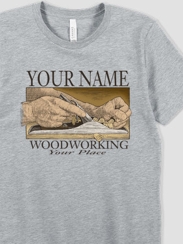 Woodworking : Premium Printed T-Shirts