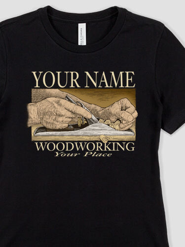Woodworking : Premium Ladies T-Shirts