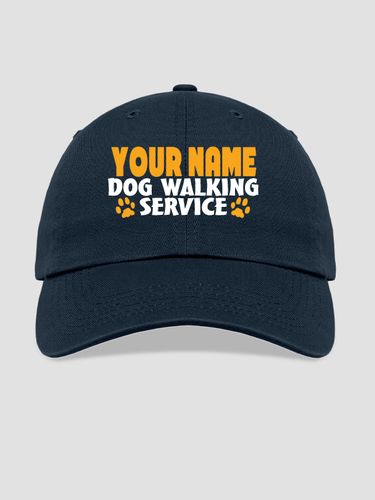 Dog Walking Service : Embroidered Baseball Hats