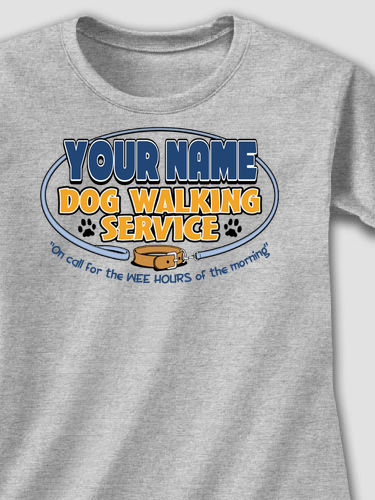 Dog Walking Service : Printed T-Shirts
