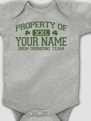 Irish Drinking Team : Printed Baby Bodysuits