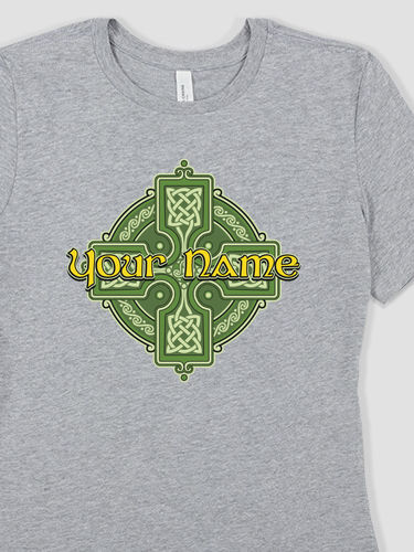 Celtic Cross : Premium Ladies T-Shirts