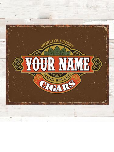 Cigars : Tin Signs