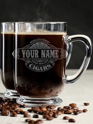 Cigars : Coffee Mugs - Engraved