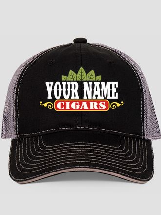Cigars : Embroidered Trucker Hats