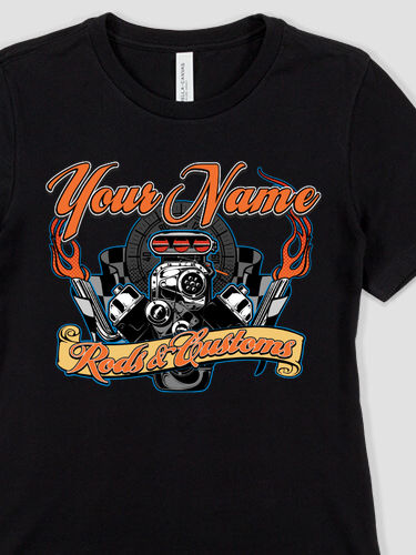 Rods and Customs : Premium Ladies T-Shirts