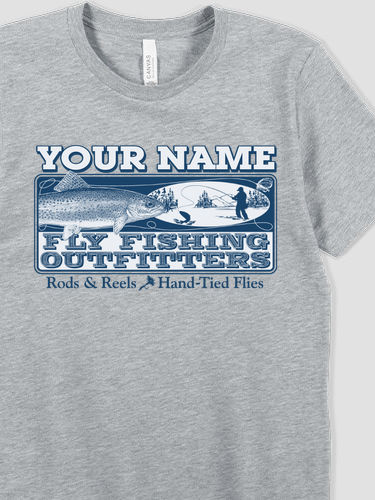 Fly Fishing : Premium Printed T-Shirts