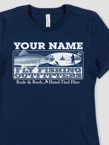 Fly Fishing : Premium Ladies T-Shirts