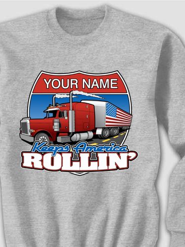 Trucking : Printed Sweatshirts