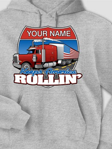 Trucking : Printed Hoodies