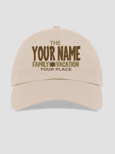 Family Vacation : Embroidered Baseball Hats
