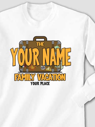 Family Vacation : Printed Long Sleeves