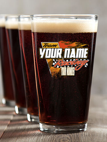 Classic Racing Team : Pint Glasses - Color Printed