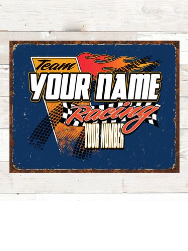 Classic Racing Team : Tin Signs