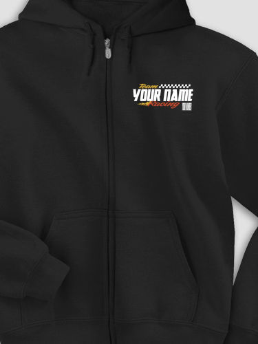 Classic Racing Team : Embroidered Zip Hoodies