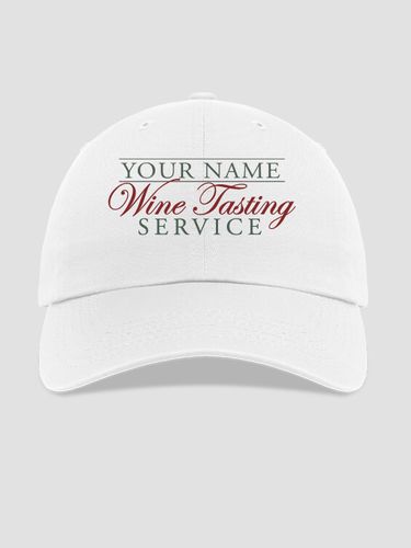Wine Tasting Service : Embroidered Baseball Hats