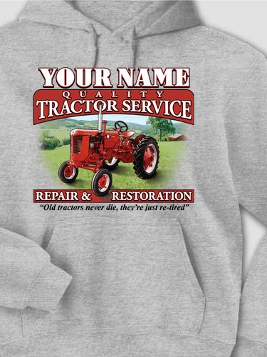 Tractor Service : Printed Hoodies